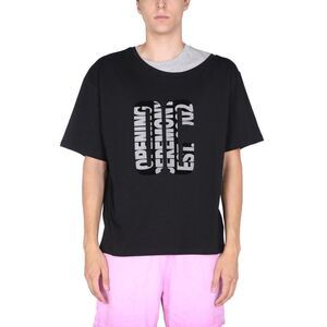 OPENING CEREMONY Graphic Print T-Shirt Men BLACK T-Shirts